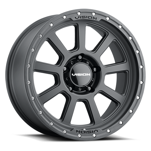 Vortec Ojos Beadlock Satin Black - 6-135