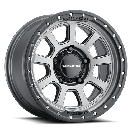 Vortec Ojos Beadlock Satin Grey - 6-135