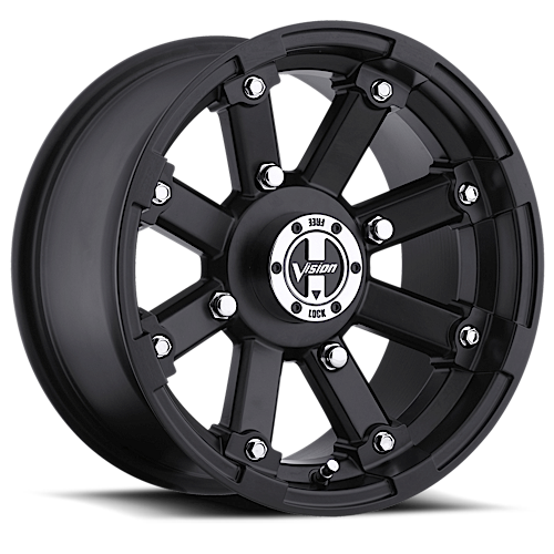 ATV/UTV Lockout Matte Black - 4-100